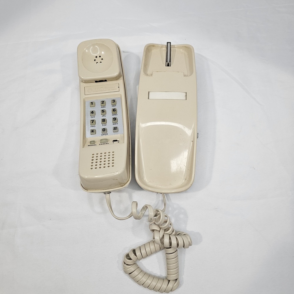 Vintage Cream Northwestern Bell Phone  Favorite Push Button - Picture 2 of 8
